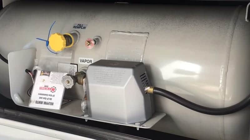 How-much-propane-does-a-RV-water-heater-use