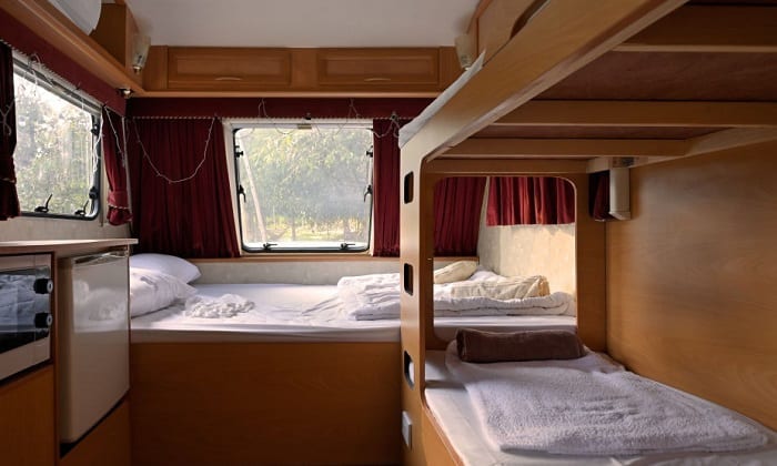 how to make rv dinette bed more comfortable